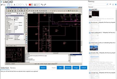 LiteCAD - Flamory bookmarks and screenshots