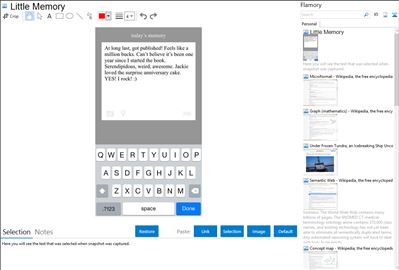 Little Memory - Flamory bookmarks and screenshots