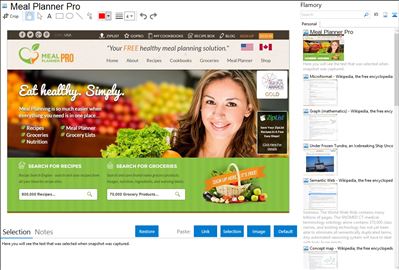 Meal Planner Pro - Flamory bookmarks and screenshots