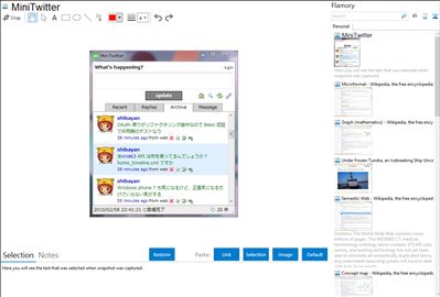 MiniTwitter - Flamory bookmarks and screenshots