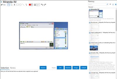 Miranda IM - Flamory bookmarks and screenshots