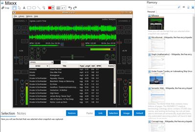 Mixxx - Flamory bookmarks and screenshots