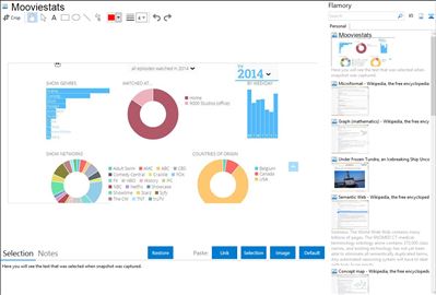 Mooviestats - Flamory bookmarks and screenshots