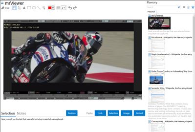 mrViewer - Flamory bookmarks and screenshots