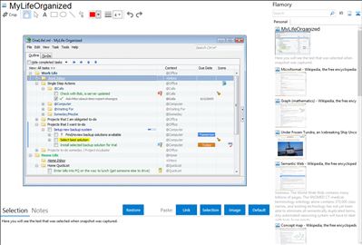 MyLifeOrganized - Flamory bookmarks and screenshots