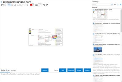 mySimpleSurface.com - Flamory bookmarks and screenshots