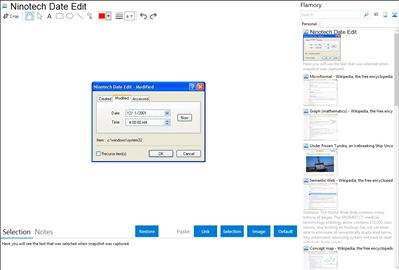 Ninotech Date Edit - Flamory bookmarks and screenshots