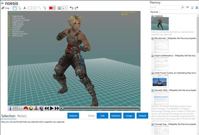 noesis - Flamory bookmarks and screenshots