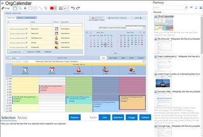 OrgCalendar - Flamory bookmarks and screenshots