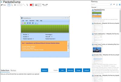 PacketsDump - Flamory bookmarks and screenshots