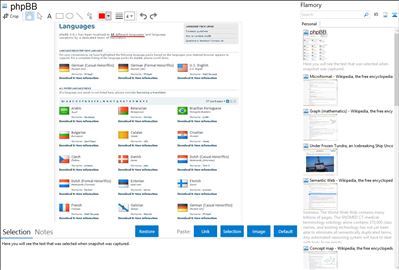 phpBB - Flamory bookmarks and screenshots