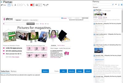 Pixmac - Flamory bookmarks and screenshots
