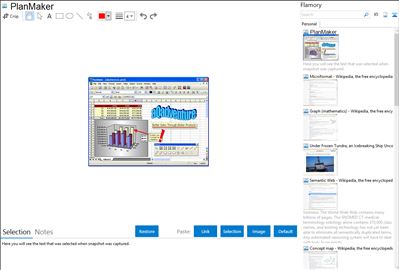 PlanMaker - Flamory bookmarks and screenshots
