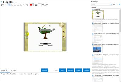 PloppSL - Flamory bookmarks and screenshots