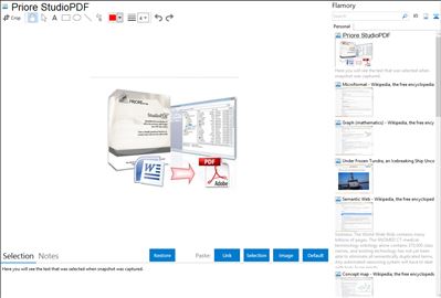 Priore StudioPDF - Flamory bookmarks and screenshots