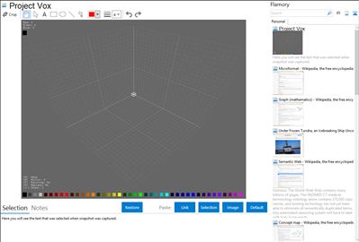 Project Vox - Flamory bookmarks and screenshots