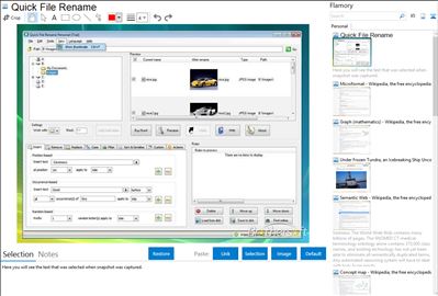 Quick File Rename - Flamory bookmarks and screenshots