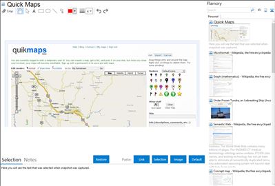 Quick Maps - Flamory bookmarks and screenshots