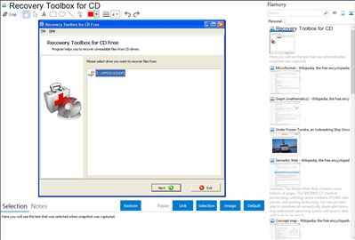 Recovery Toolbox for CD - Flamory bookmarks and screenshots