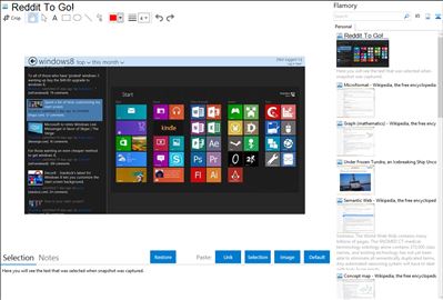 Reddit To Go! - Flamory bookmarks and screenshots