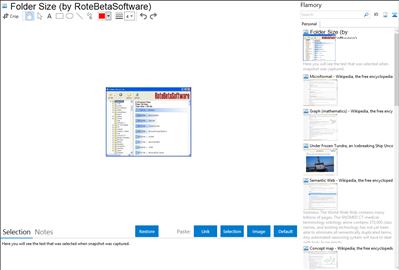Folder Size (by RoteBetaSoftware) - Flamory bookmarks and screenshots