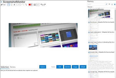 ScreenshotMonitor - Flamory bookmarks and screenshots