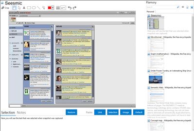 Seesmic - Flamory bookmarks and screenshots