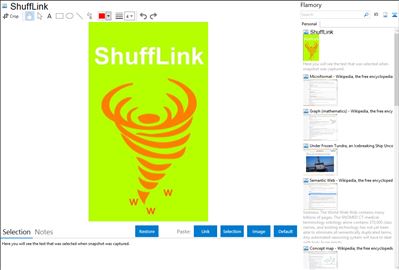 ShuffLink - Flamory bookmarks and screenshots