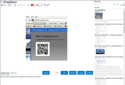 SnapMaze - Flamory bookmarks and screenshots