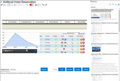 SoftAcid Hotel Reservation - Flamory bookmarks and screenshots