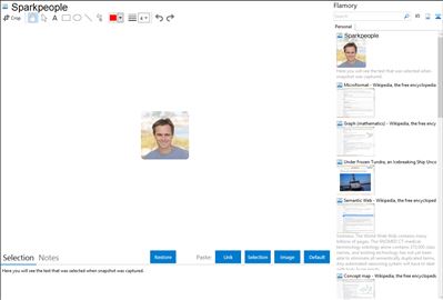 Sparkpeople - Flamory bookmarks and screenshots