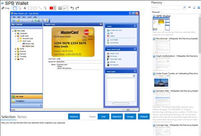 SPB Wallet - Flamory bookmarks and screenshots