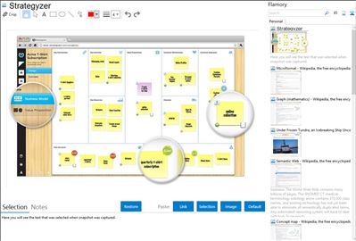 Strategyzer - Flamory bookmarks and screenshots