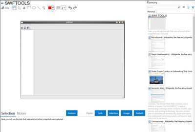 SWFTOOLS - Flamory bookmarks and screenshots