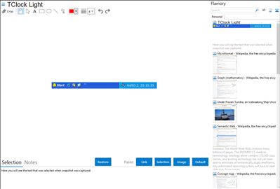 TClock Light - Flamory bookmarks and screenshots