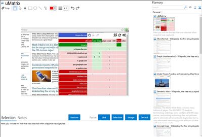 uMatrix - Flamory bookmarks and screenshots