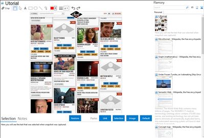 Utorial - Flamory bookmarks and screenshots
