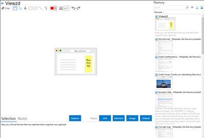 Viewzd - Flamory bookmarks and screenshots