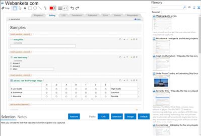 Webanketa.com - Flamory bookmarks and screenshots