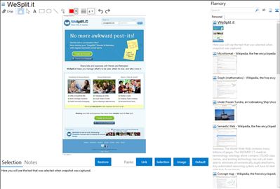WeSplit.it - Flamory bookmarks and screenshots