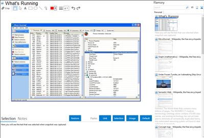 What's Running - Flamory bookmarks and screenshots