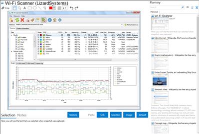 Wi-Fi Scanner (LizardSystems) - Flamory bookmarks and screenshots
