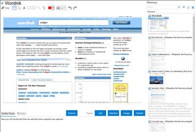 Wordnik - Flamory bookmarks and screenshots