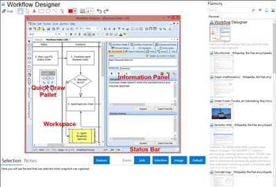 Workflow Designer - Flamory bookmarks and screenshots